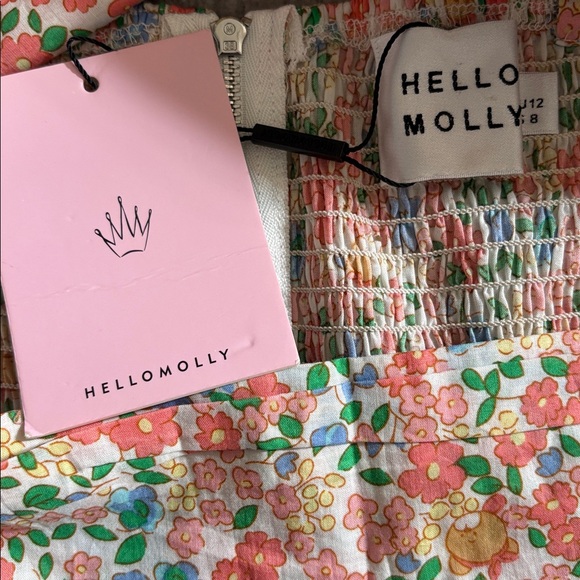 Hello Molly Multicolor Floral Bandeau - Picture 2 of 3